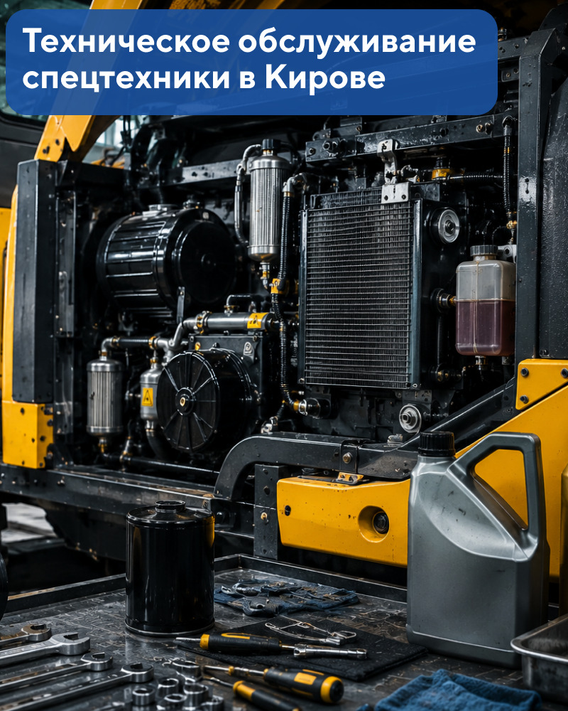 Техническое обслуживание спецтехники в Кирове